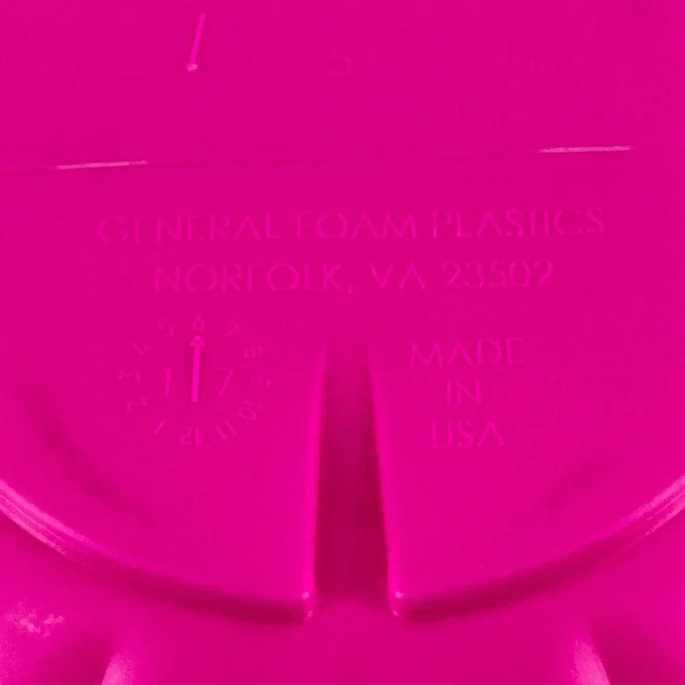 Pink Pumpkin Halloween Bucket Trick or Treat General Foam Plastics Made in USA